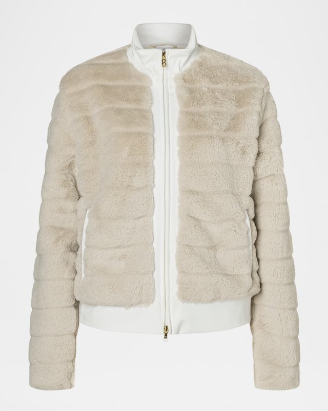 Katniss Faux Fur Combo Jacket